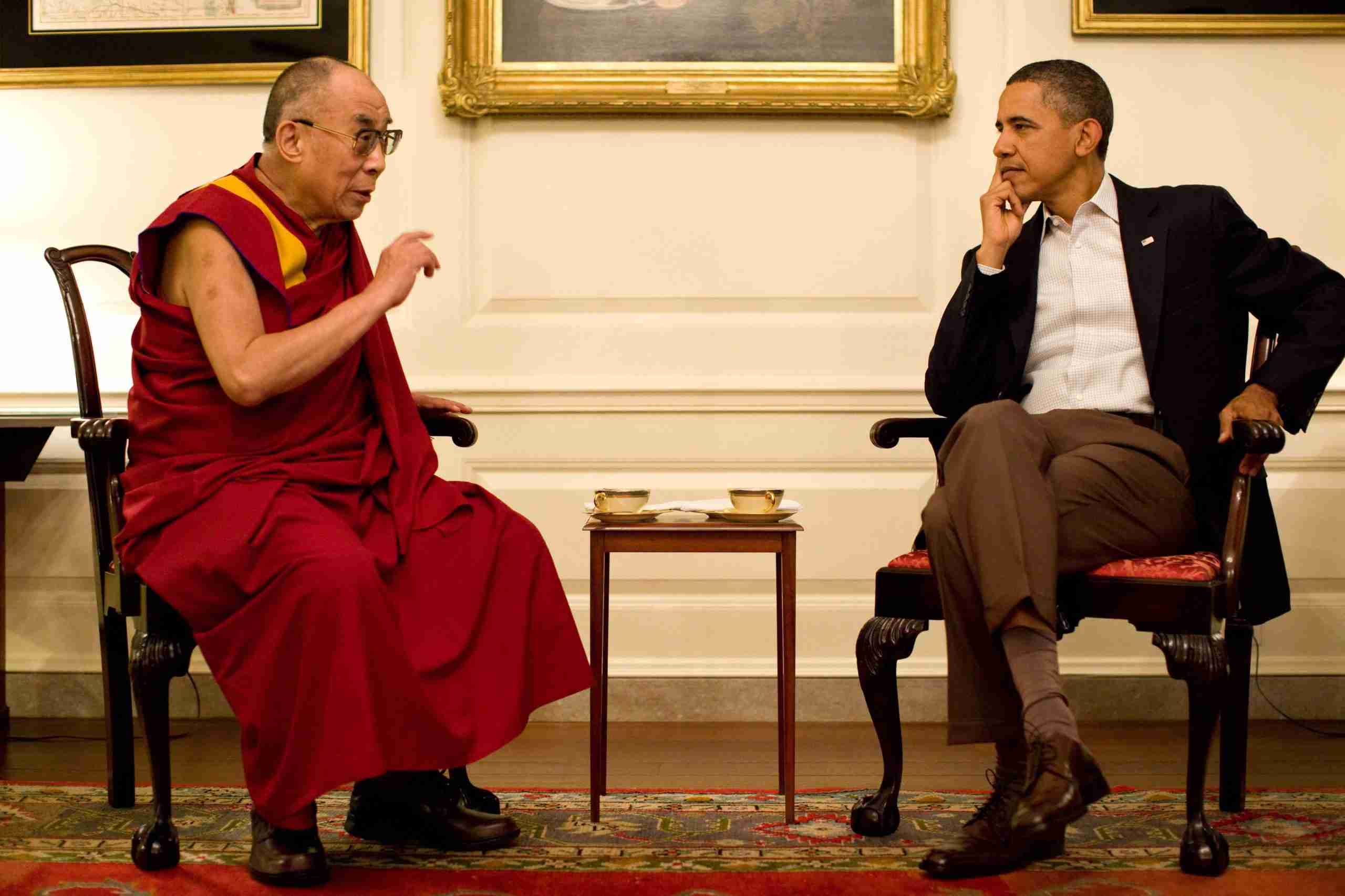 Obama and Dalai Lama Hold Urgent Talks on Global Peace Efforts